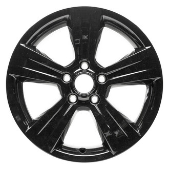 Replacement - 5-Spoke Painted Black 17x6.5 Alloy Factory Wheel - Replica