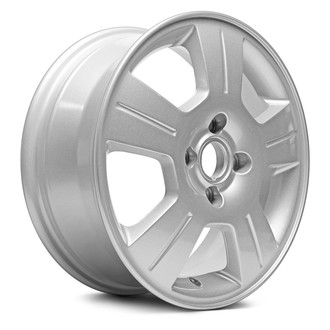 Replacement - 5-Spoke Painted Silver 16x6 Alloy Factory Wheel - Replica