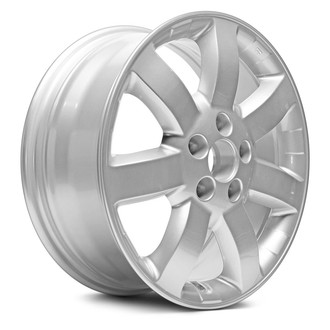 Replacement - 7 I-Spoke Painted Silver 17x6.5 Alloy Factory Wheel - Replica