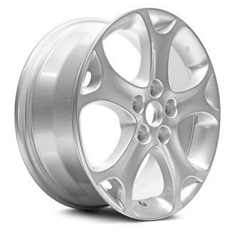 Replacement - 5 Y-Spoke Painted Silver 17x6.5 Alloy Factory Wheel - Replica