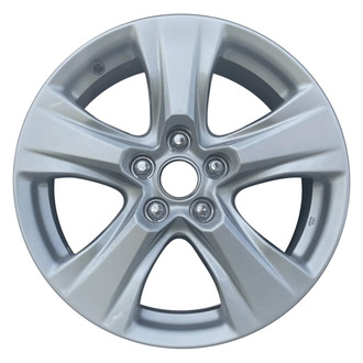 Replacement - 5-Spoke Painted Gray 17x7 Alloy Factory Wheel - Replica