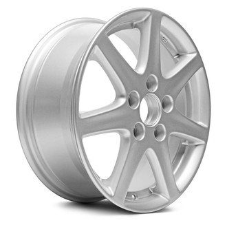 Replacement - 7 I-Spoke Painted Silver 16x6.5 Alloy Factory Wheel - Replica