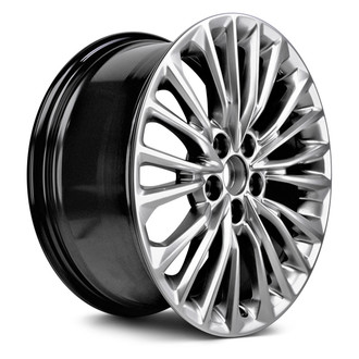 Replacement - 10 Y-Spoke Painted Light Hyper Silver 18x8 Alloy Factory Wheel - Replica