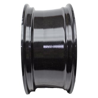 Replacement - 10 I-Spoke Machined Face with Painted Black Vents 18x8 Alloy Factory Wheel - Replica