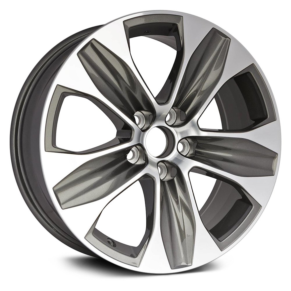 1AV® ZX9 Wheels - Gloss Black with Polished Face Rims