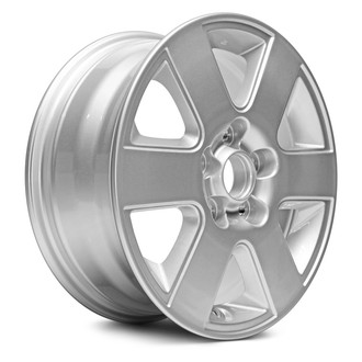 Replacement - 6 I-Spoke Painted Silver 16x6.5 Alloy Factory Wheel - Replica