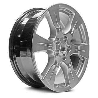 Replacement - 6 I-Spoke Painted Medium Hyper Silver 19x7 Alloy Factory Wheel - Replica