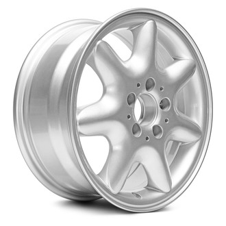 Replacement - 7 I-Spoke Painted Silver 16x7 Alloy Factory Wheel - Replica