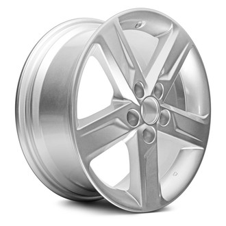 Replacement - 5-Spoke Painted Silver 17x7 Alloy Factory Wheel - Replica