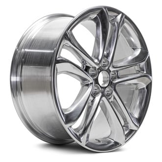 Replacement - 5 Y-Spoke Polished 18x8 Alloy Factory Wheel - Replica