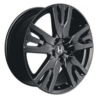 Replacement - Triple 5-Spoke Painted Black 20x8 Alloy Factory Wheel - Replica