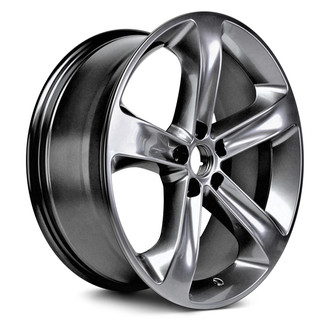 Replacement - 5-Spoke Painted Silver 20x8 Alloy Factory Wheel - Replica