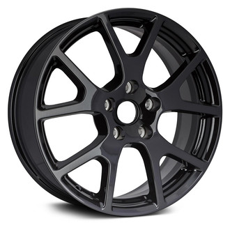 Replacement - 5 Y-Spoke Painted Black 19x7 Alloy Factory Wheel - Replica