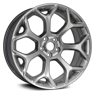 Replacement - 7 Y-Spoke Painted Dark Hyper Silver 20x8 Alloy Factory Wheel - Replica