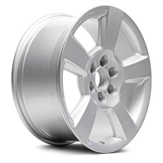 Replacement - 5-Spoke Painted Silver 20x9 Alloy Factory Wheel - Replica