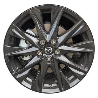 Replacement - 10 I-Spoke Painted Black 19x7 Alloy Factory Wheel - Replica