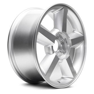Replacement - 5-Spoke Painted Silver 20x8.5 Alloy Factory Wheel - Replica
