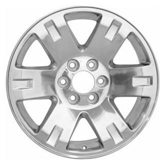 Replacement - 6 I-Spoke Polished 20x8.5 Alloy Factory Wheel - Replica