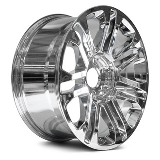 Replacement - 7 V-Spoke Chrome 20x9 Alloy Factory Wheel - Replica