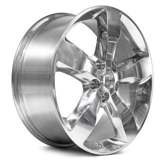 Replacement - 5-Spoke Polished 20x8 Alloy Factory Wheel - Replica
