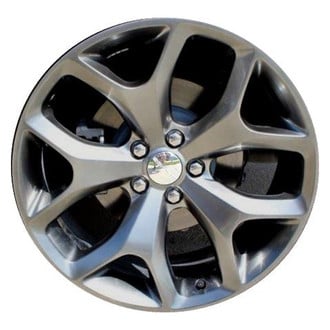 Replacement - 5 Y-Spoke Painted Dark Hyper Silver 20x8 Alloy Factory Wheel - Replica
