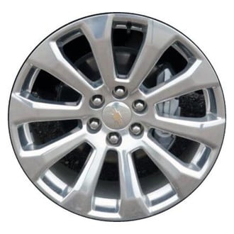 Replacement - 10 I-Spoke Polished 22x9 Alloy Factory Wheel - Replica