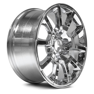 Replacement - 5 V-Spoke Chrome 20x9 Alloy Factory Wheel - Replica