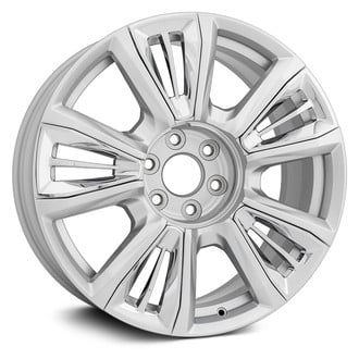 Replacement - 10 I-Spoke Painted Silver 22x9 Alloy Factory Wheel - Replica