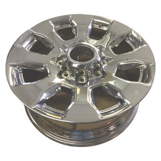 Replacement - 8 I-Spoke Painted Light Chrome PVD 20x8 Alloy Factory Wheel - Replica