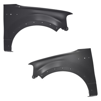 Replacement - Front Driver and Passenger Side Fender Set (Standard Line)