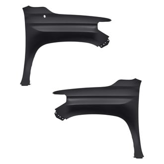 Replacement - Front Driver and Passenger Side Fender Set (CAPA Certified)
