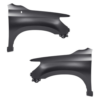 Replacement - Front Driver and Passenger Side Fender Set (CAPA Certified)