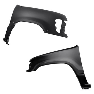Replacement - Front Driver and Passenger Side Fender Set (CAPA Certified)