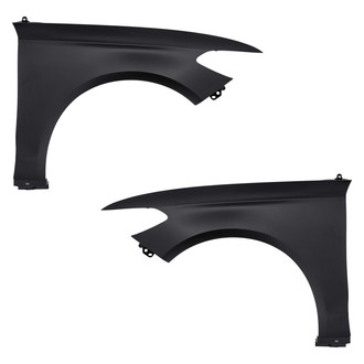 Replacement - Front Driver and Passenger Side Fender Set (Standard Line)