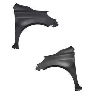 Replacement - Front Driver and Passenger Side Fender Set (Standard Line)