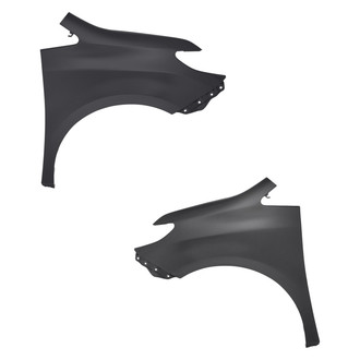 Replacement - Front Driver and Passenger Side Fender Set (Standard Line)