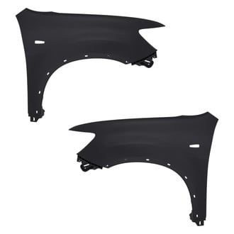 Replacement - Front Driver and Passenger Side Fender Set (CAPA Certified)