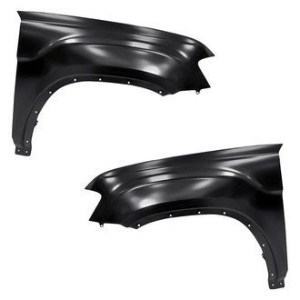 Replacement - Front Driver and Passenger Side Fender Set (CAPA Certified)