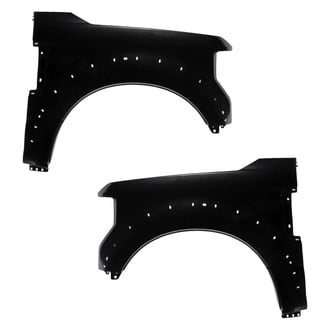 Replacement - Front Driver and Passenger Side Fender Set (CAPA Certified)