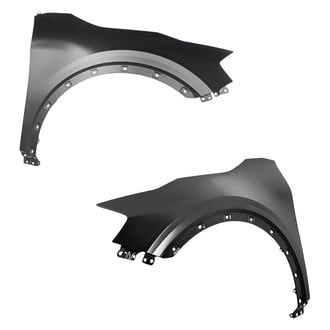 Replacement - Front Driver and Passenger Side Fender Set (CAPA Certified)