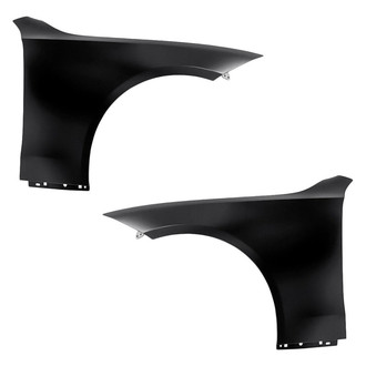 Replacement - Front Driver and Passenger Side Fender Set (Standard Line)