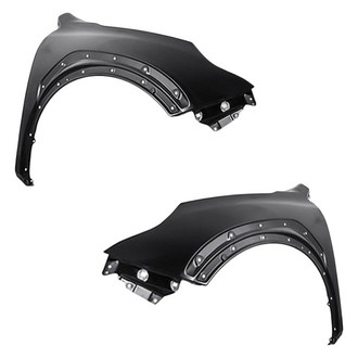 Replacement - Front Driver and Passenger Side Fender Set (Standard Line)
