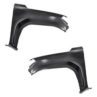 Replacement - Front Driver and Passenger Side Fender Set (Standard Line)