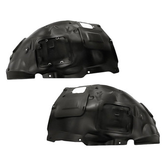 Replacement - Front Driver and Passenger Side Fender Liner Front Section Set (Standard Line)