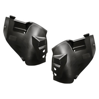 Replacement - Front Driver and Passenger Side Fender Liner Front Section Set (CAPA Certified)