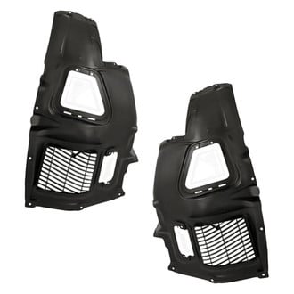 Replacement - Front Forward Driver and Passenger Side Fender Liner Set (CAPA Certified)