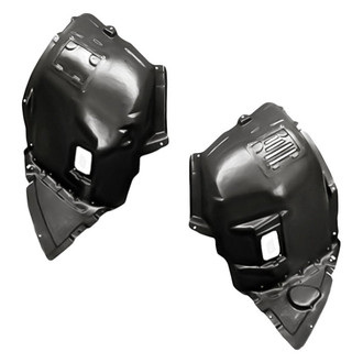 Replacement - Front Forward Driver and Passenger Side Fender Liner Set (CAPA Certified)