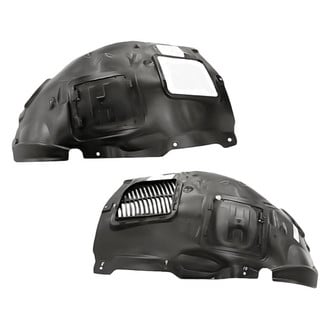 Replacement - Front Driver and Passenger Side Fender Liner Front Section Set (Standard Line)