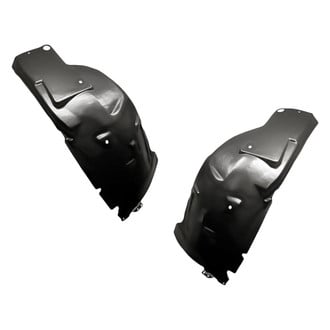 Replacement - Front Driver and Passenger Side Fender Liner Front Section Set (CAPA Certified)