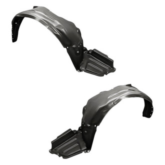 Replacement - Front Driver and Passenger Side Fender Liner Set (CAPA Certified)